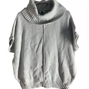 Old Navy Light Gray Cozy Cowl Neck Sweater